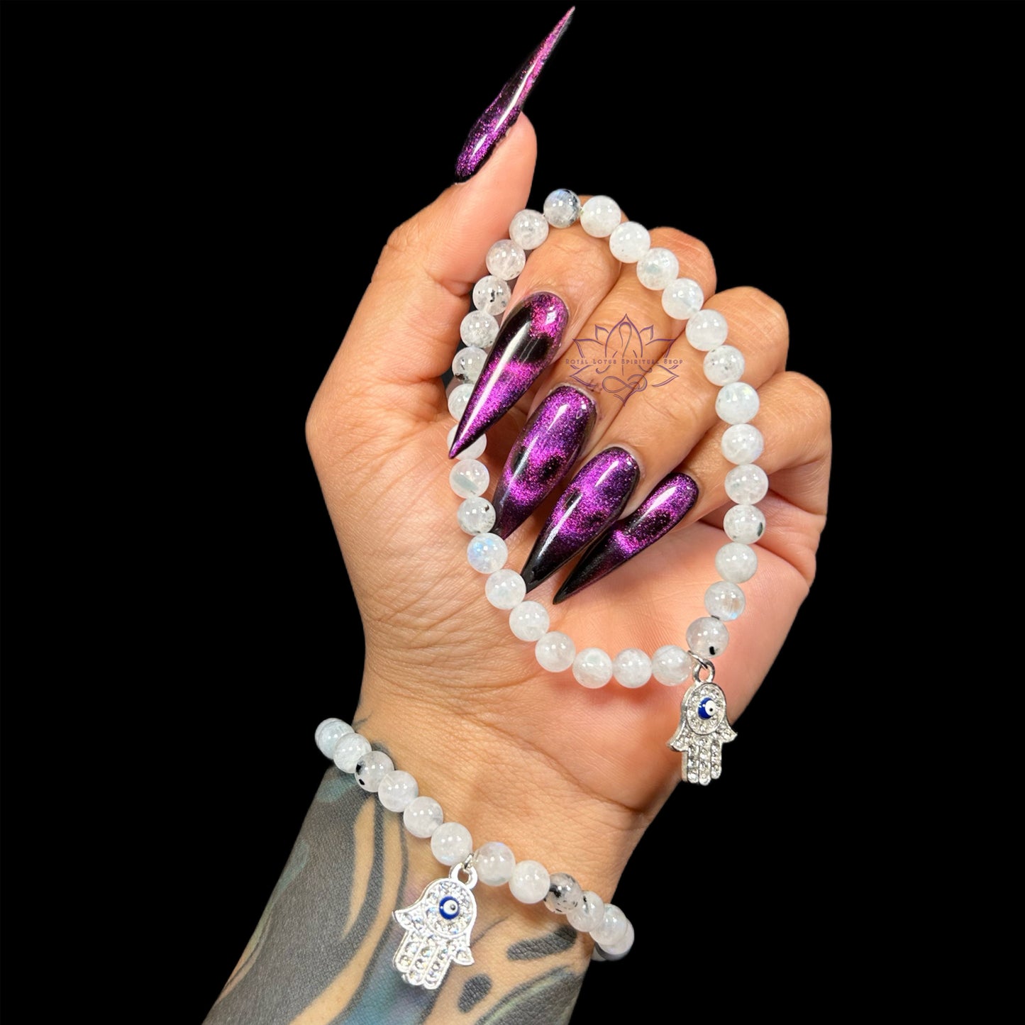 Rainbow Moonstone Bracelet