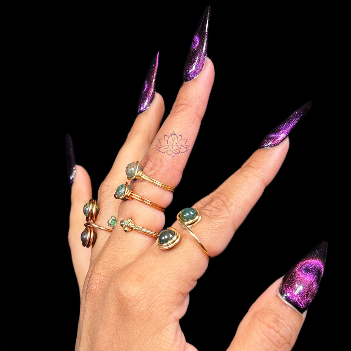 Bloodstone Rings