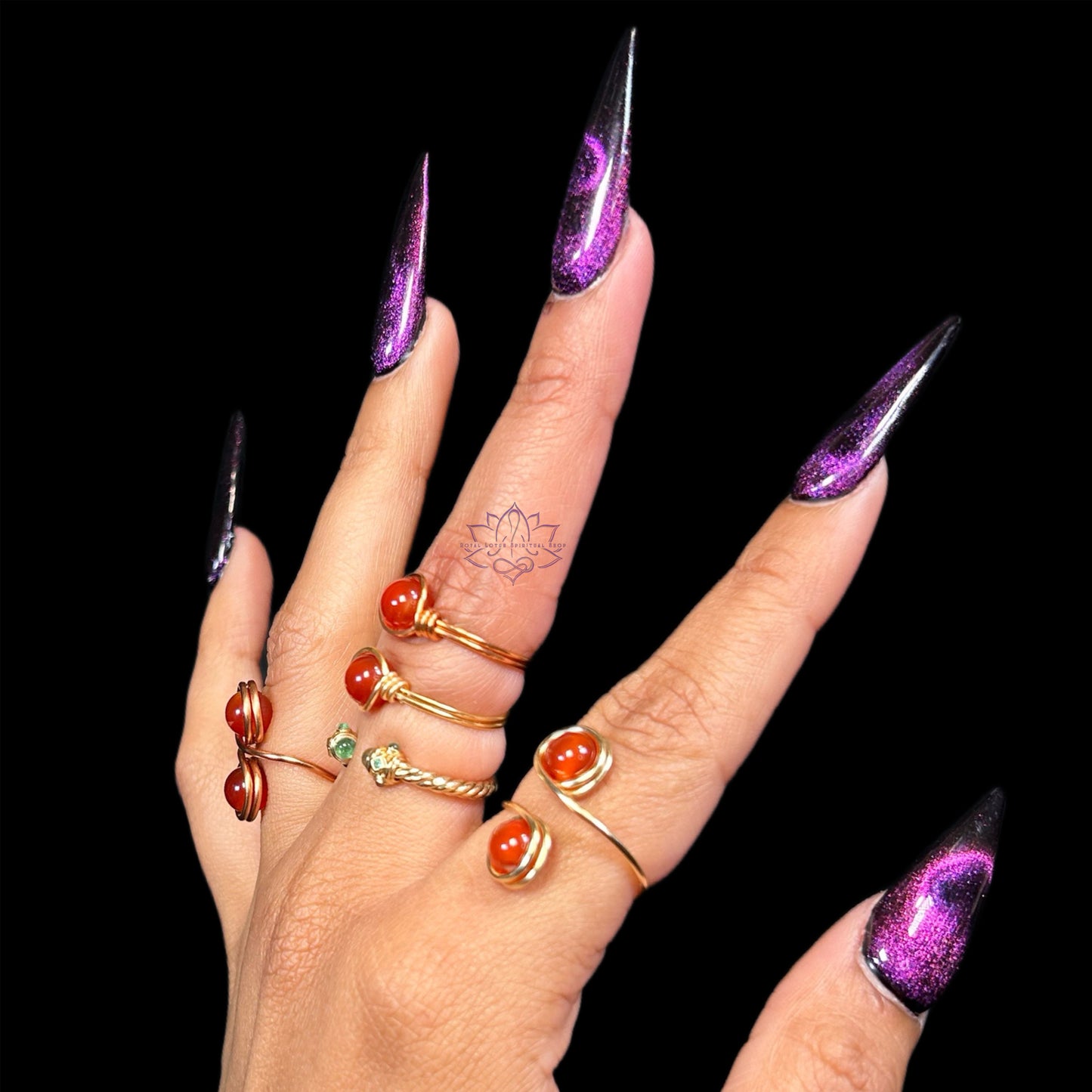Carnelian Rings