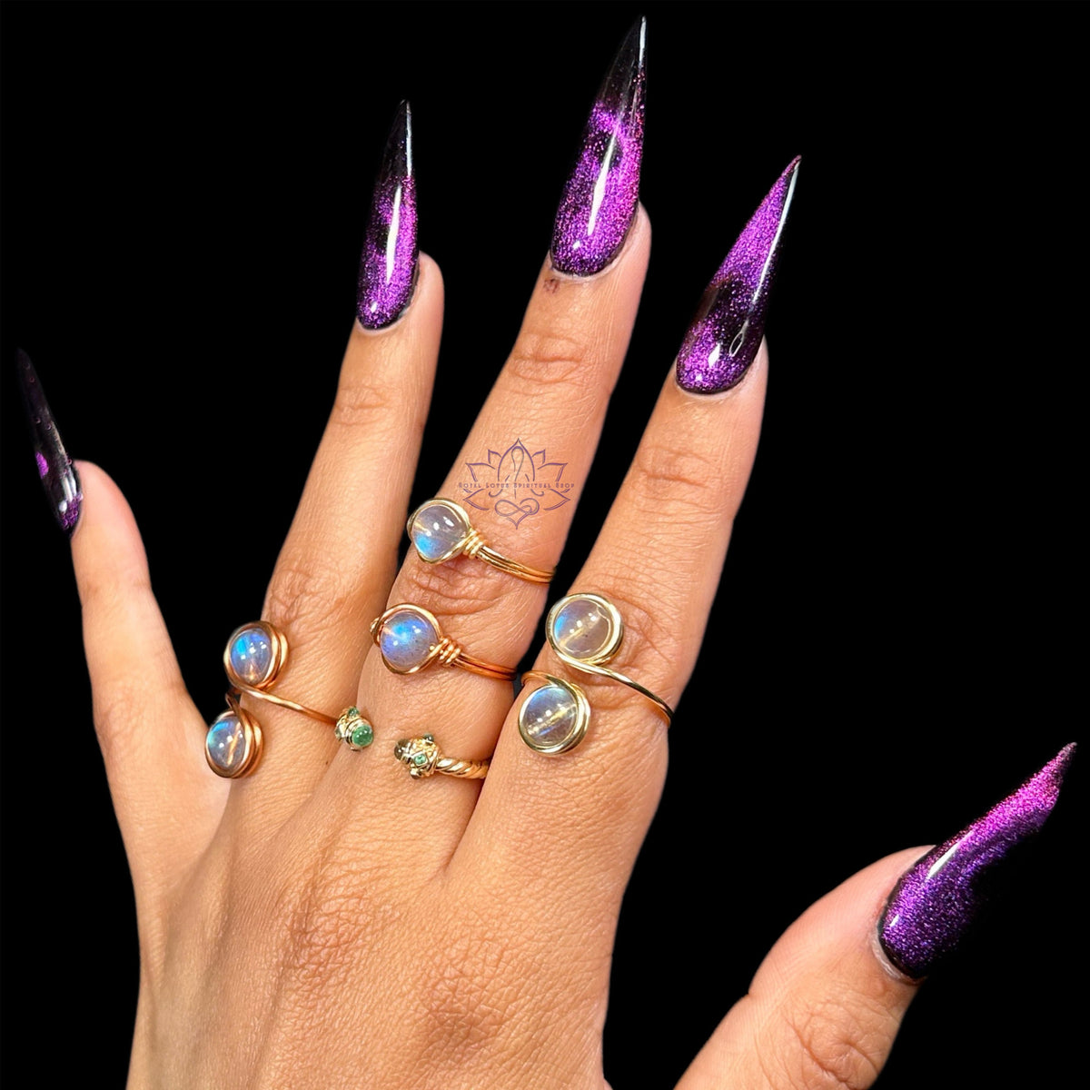 Labradorite Rings