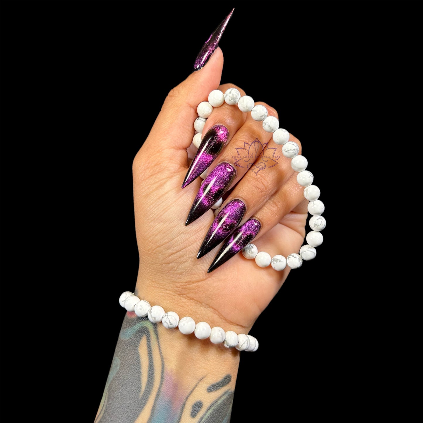 White Howlite Bracelet