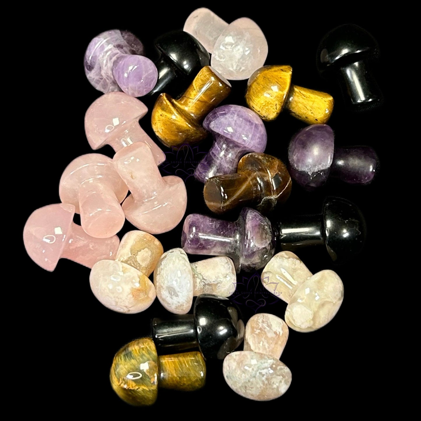 Tiny Mushroom Crystal Mix