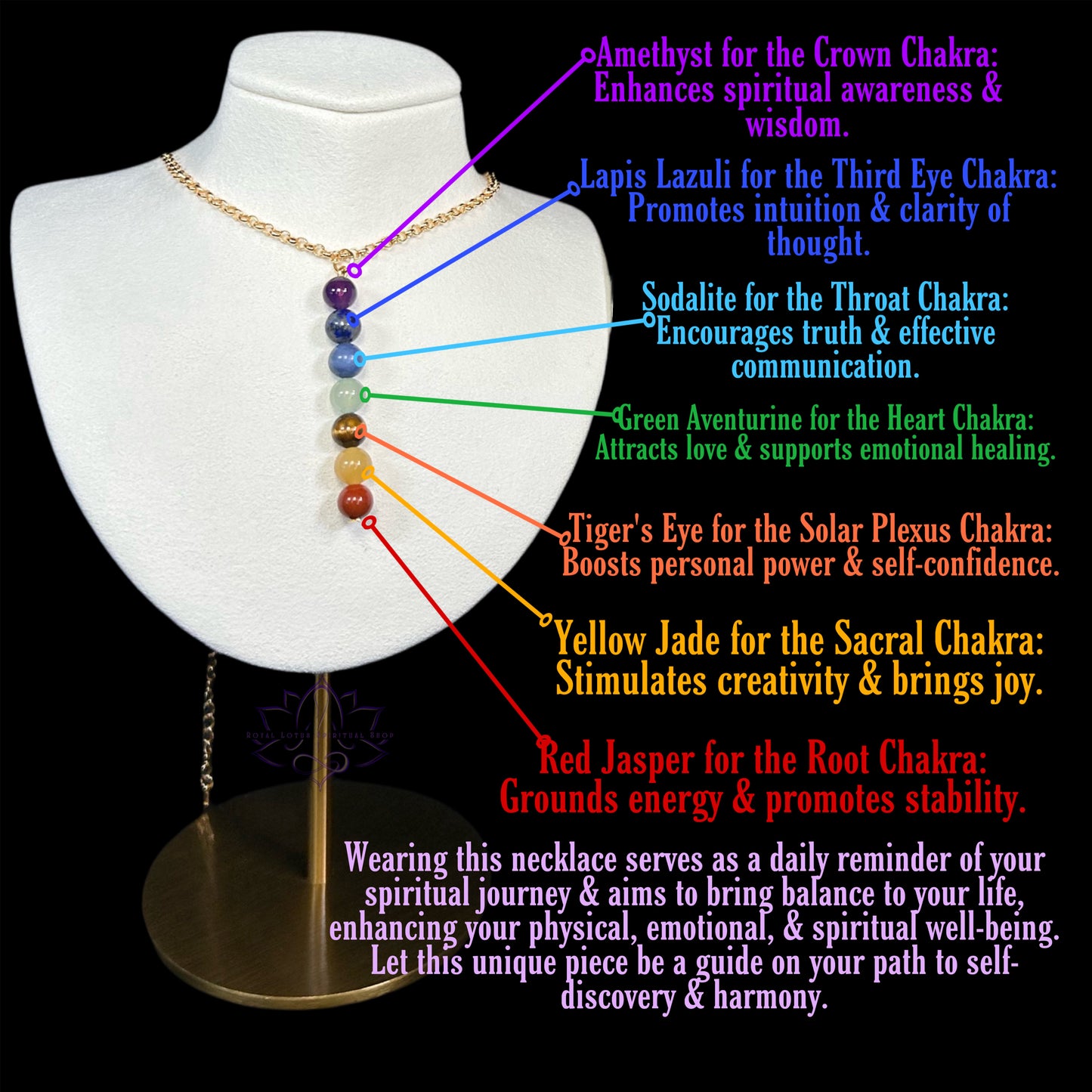 7 Chakra Necklace