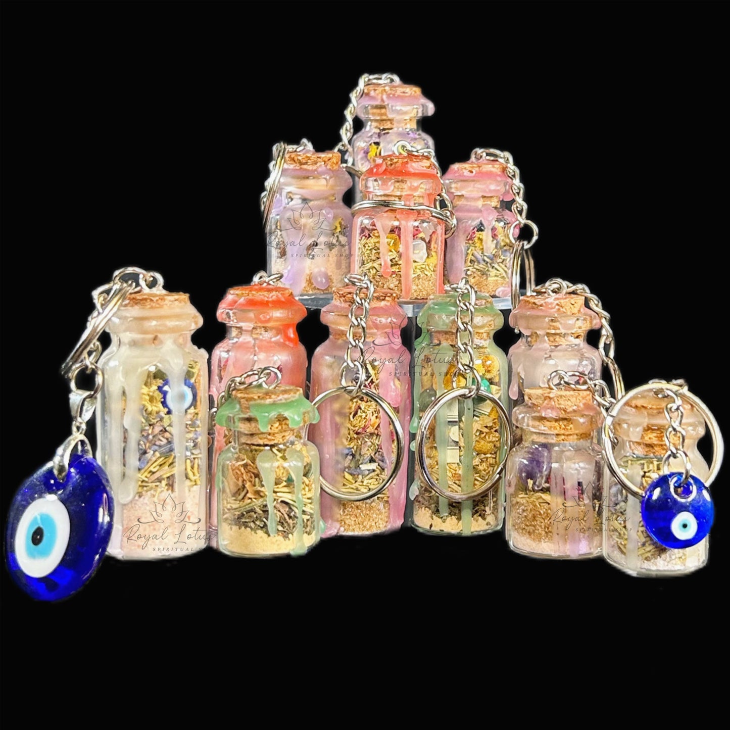 Spell Jar Keychains