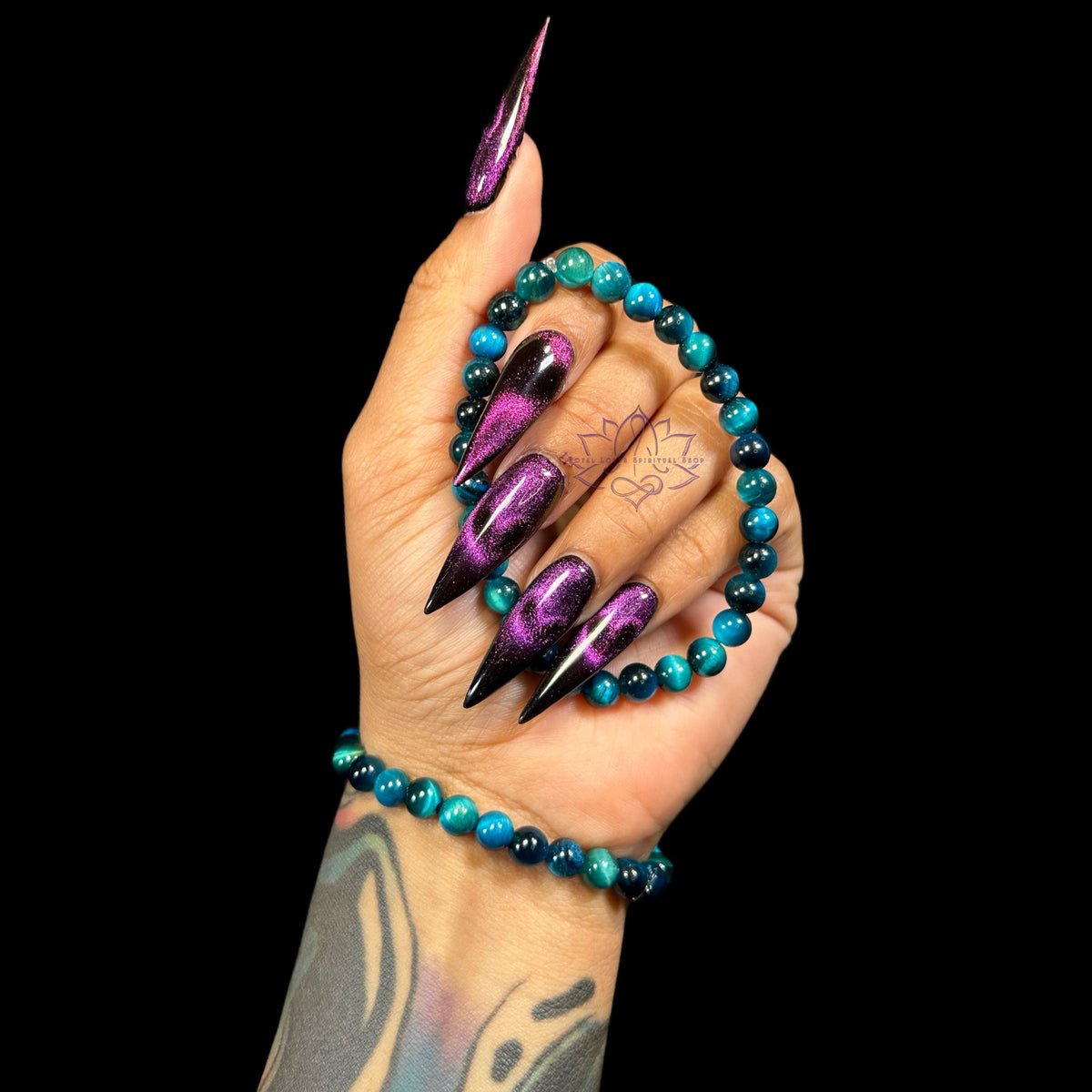 Blue Tiger’s Eye Bracelets