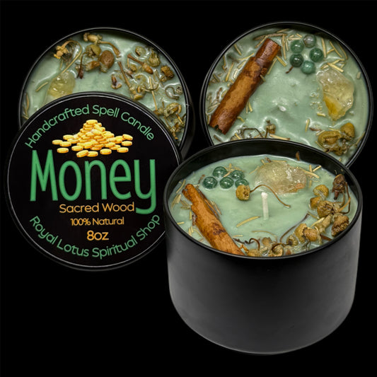 Money Spell Candle