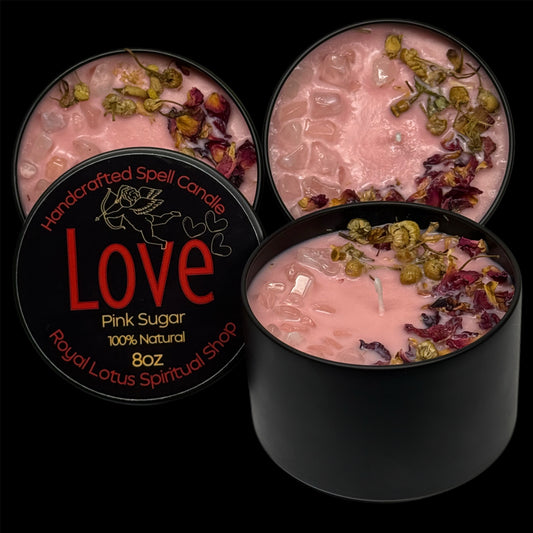 Love Spell Candle
