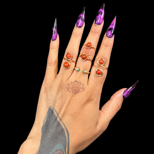 Red Jasper Rings