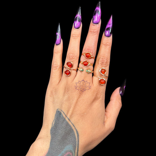 Carnelian Rings