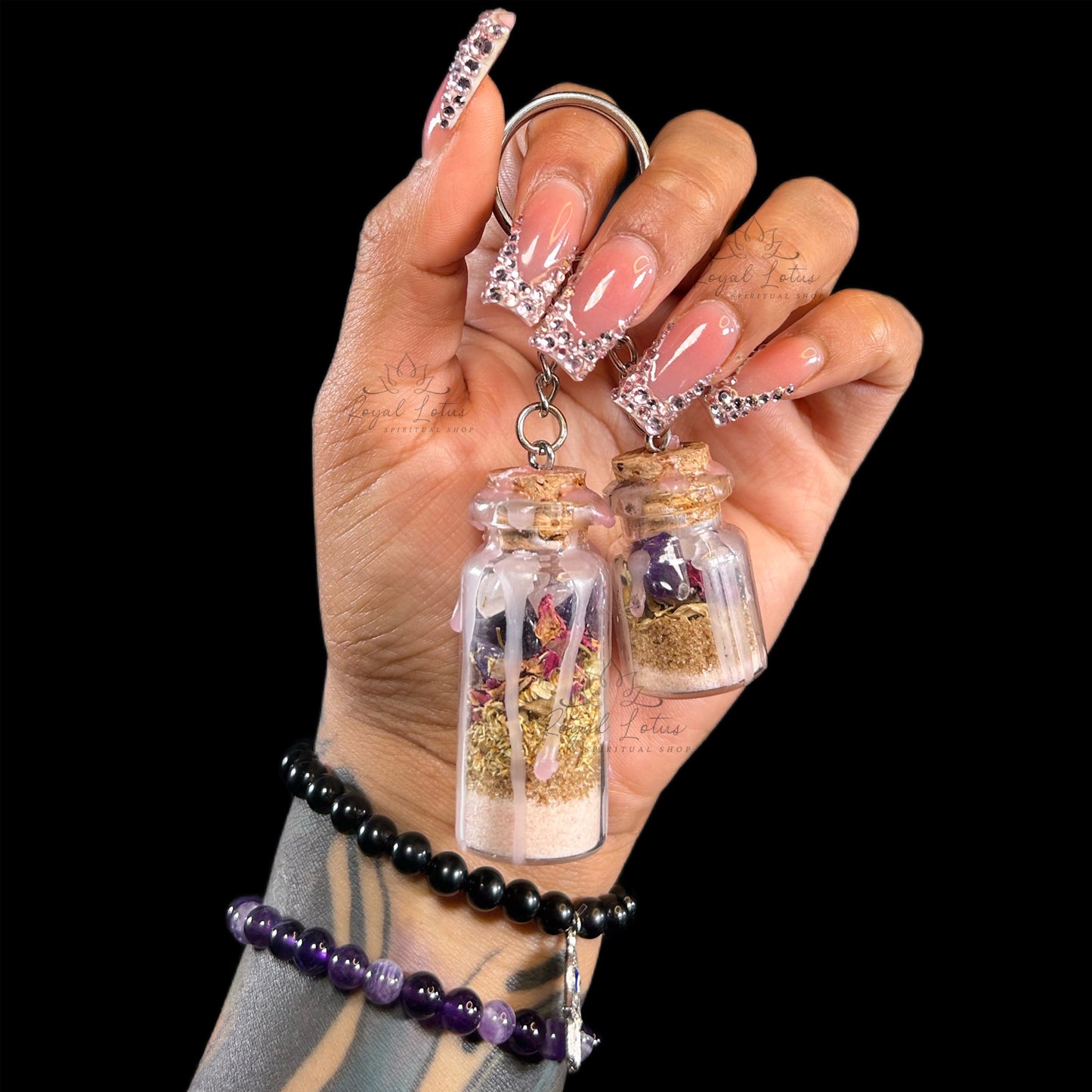 Spell Jar Keychains